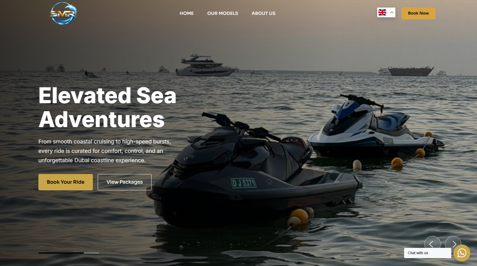 Sea Motion Rentals — WordPress • Booking • Dubai